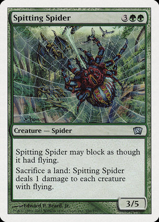Spitting Spider [Eighth Edition] | North Game Den