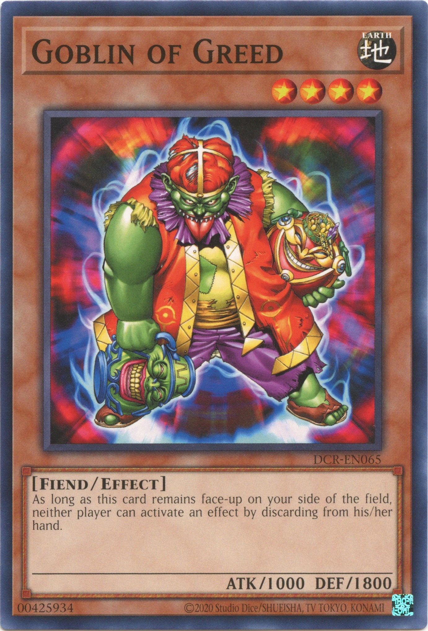 Goblin of Greed (25th Anniversary) [DCR-EN065] Common | North Game Den