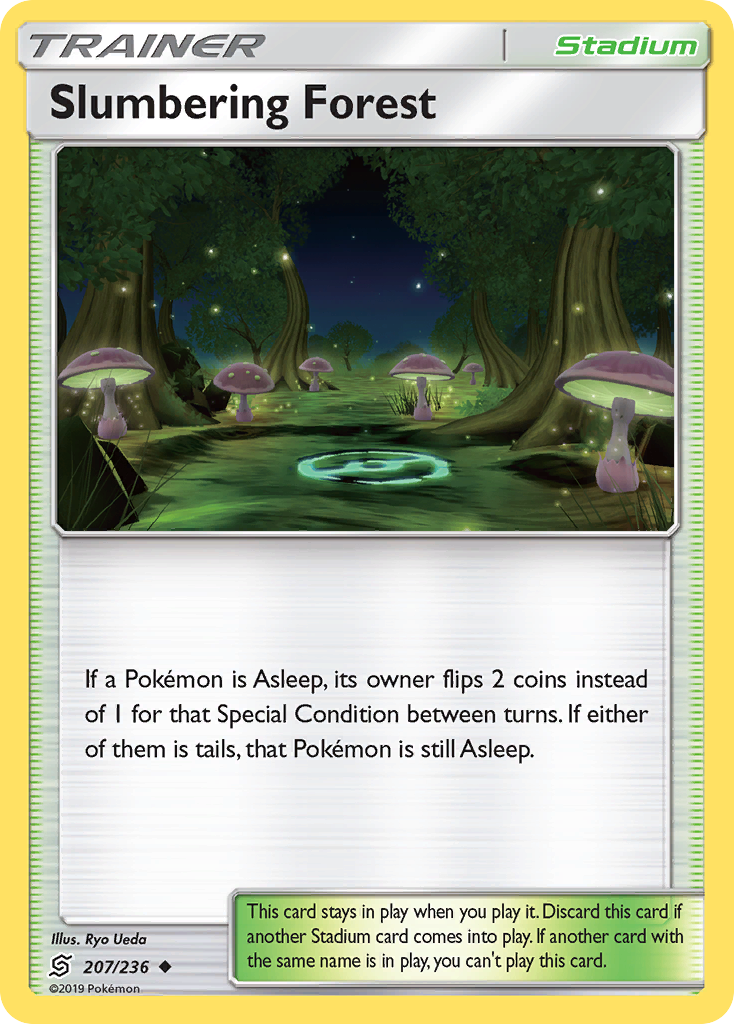 Slumbering Forest (207/236) [Sun & Moon: Unified Minds] | North Game Den