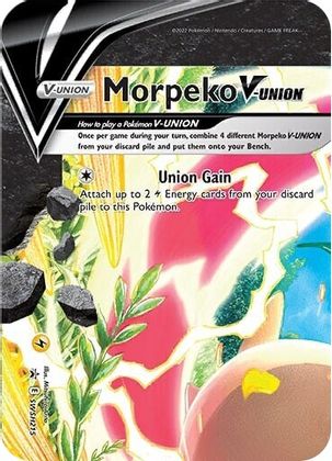 Morpeko V-UNION (SWSH215) [Sword & Shield: Black Star Promos] | North Game Den