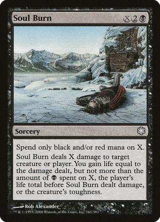 Soul Burn [Coldsnap Theme Decks] | North Game Den