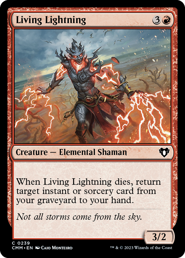 Living Lightning [Commander Masters] | North Game Den