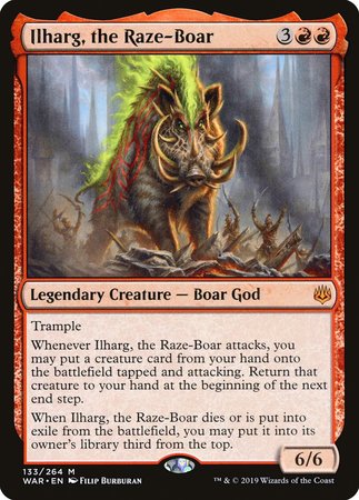 Ilharg, the Raze-Boar [War of the Spark] | North Game Den