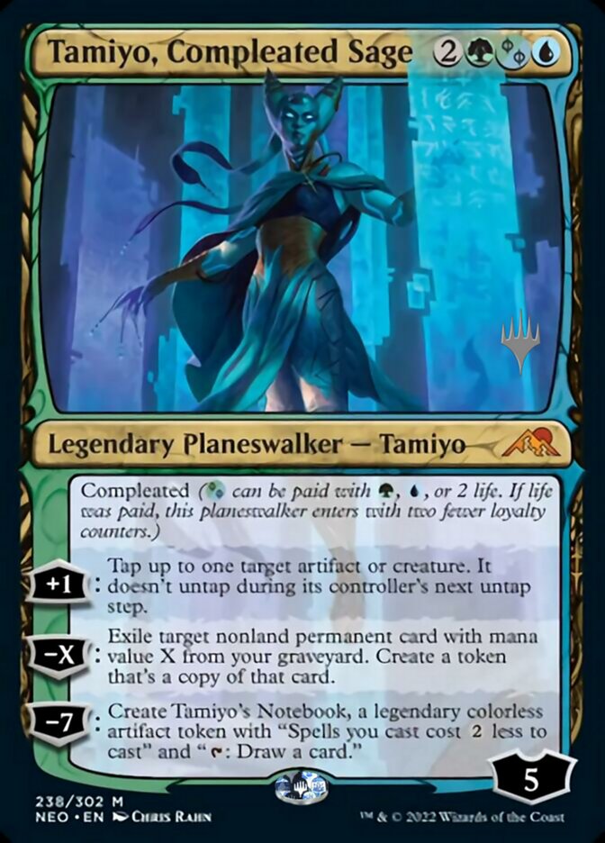 Tamiyo, Compleated Sage (Promo Pack) [Kamigawa: Neon Dynasty Promos] | North Game Den