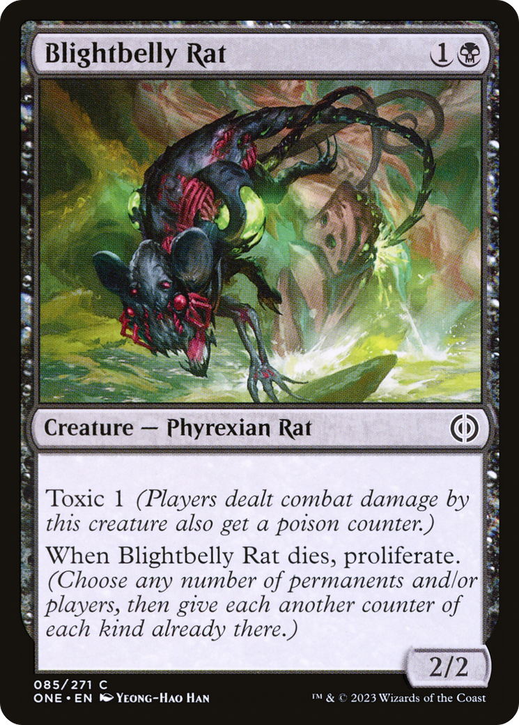 Blightbelly Rat [Phyrexia: All Will Be One] | North Game Den