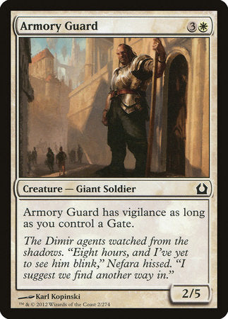 Armory Guard [Return to Ravnica] | North Game Den