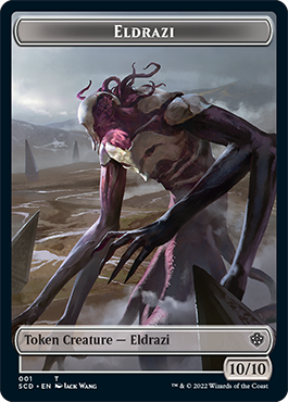 Eldrazi // Soldier Double-Sided Token [Starter Commander Decks] | North Game Den