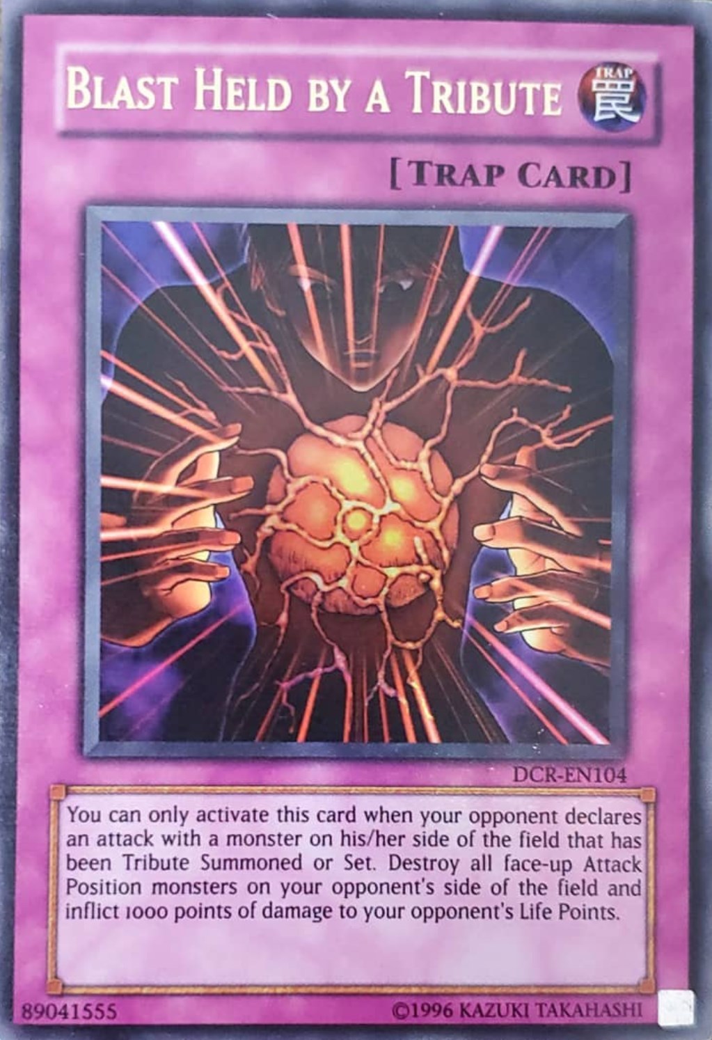 Blast Held by a Tribute [DCR-EN104] Ultra Rare | North Game Den