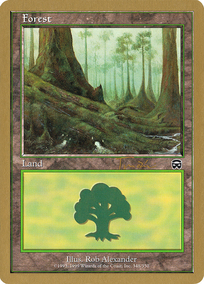 Forest (jt348) (Jan Tomcani) [World Championship Decks 2001] | North Game Den