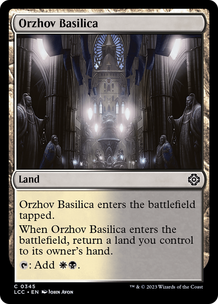 Orzhov Basilica [The Lost Caverns of Ixalan Commander] | North Game Den