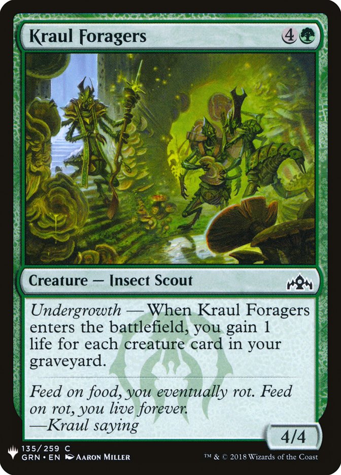 Kraul Foragers [Mystery Booster] | North Game Den