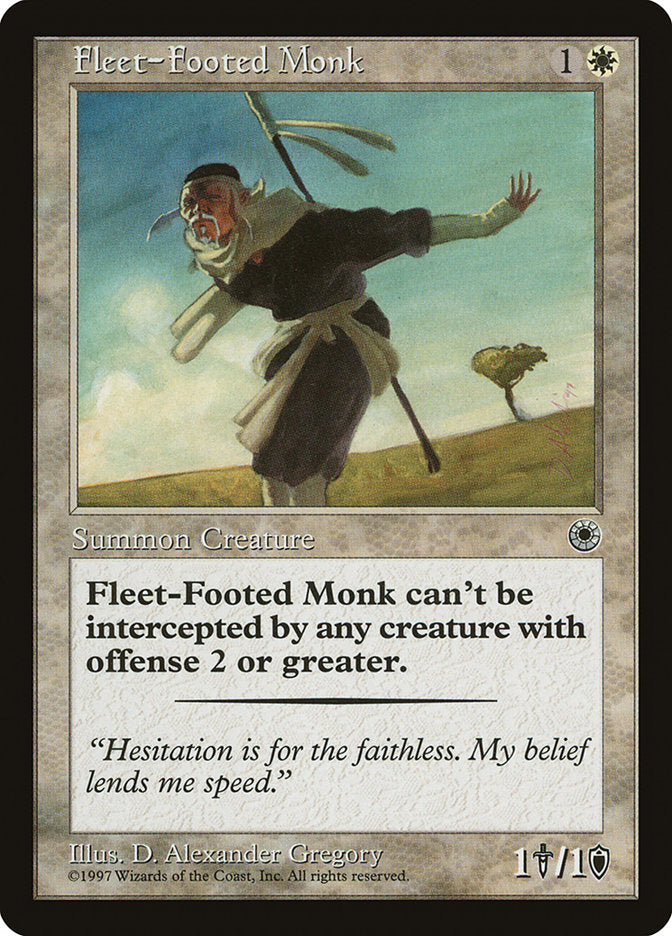 Fleet-Footed Monk [Portal] | North Game Den