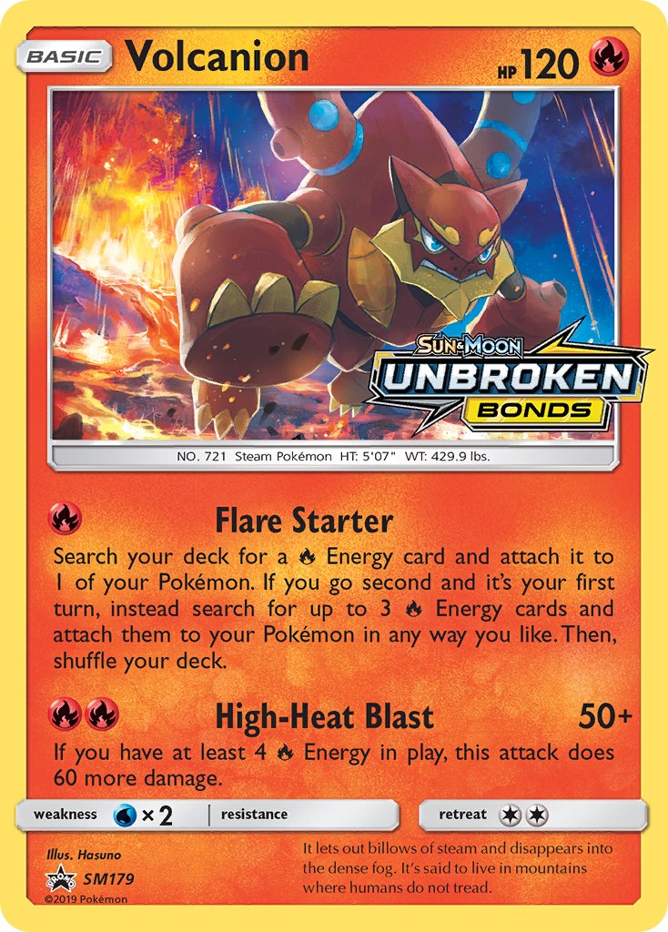 Volcanion (SM179) [Sun & Moon: Black Star Promos] | North Game Den