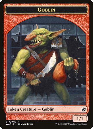 Goblin Token [War of the Spark Tokens] | North Game Den