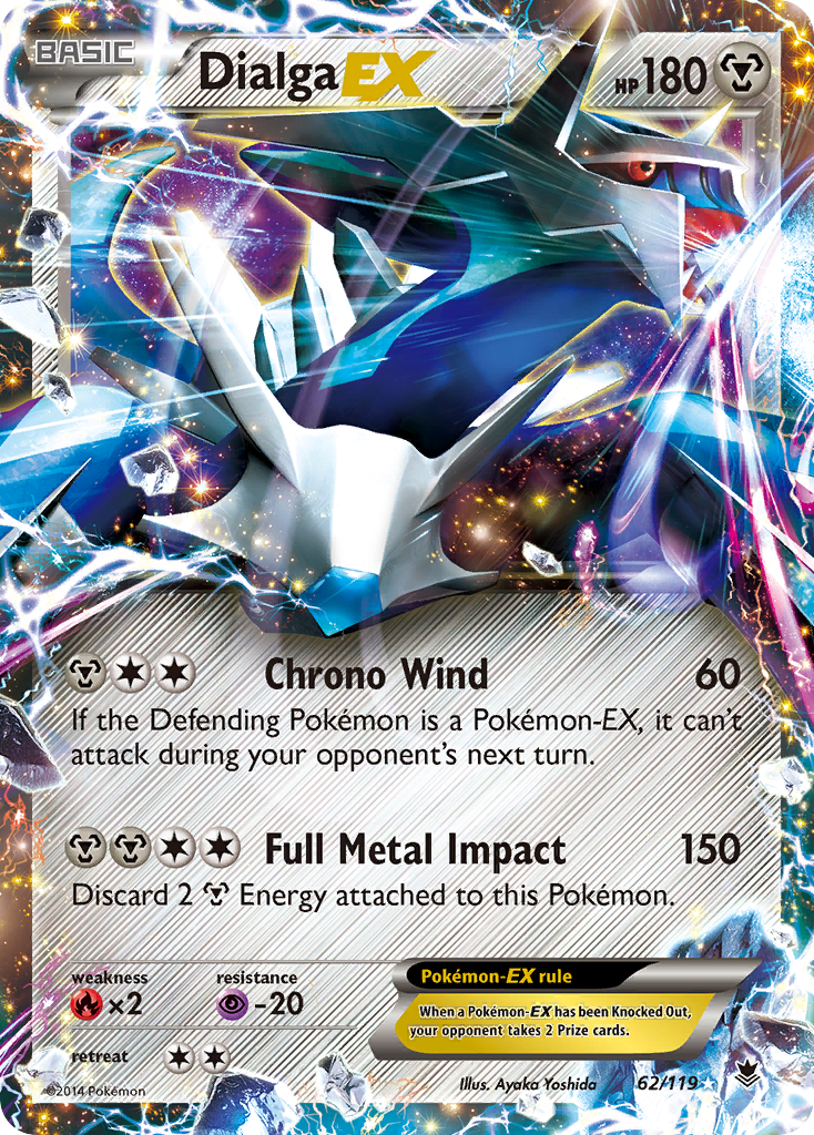 Dialga EX (62/119) [XY: Phantom Forces] | North Game Den