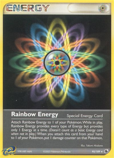 Rainbow Energy (95/109) [EX: Ruby & Sapphire] | North Game Den