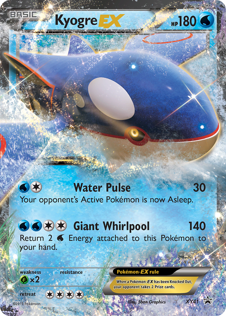 Kyogre EX (XY41) [XY: Black Star Promos] | North Game Den