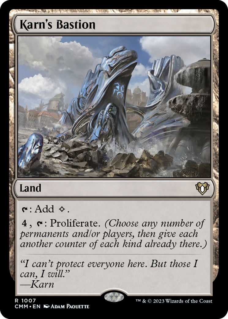 Karn's Bastion [Commander Masters] | North Game Den