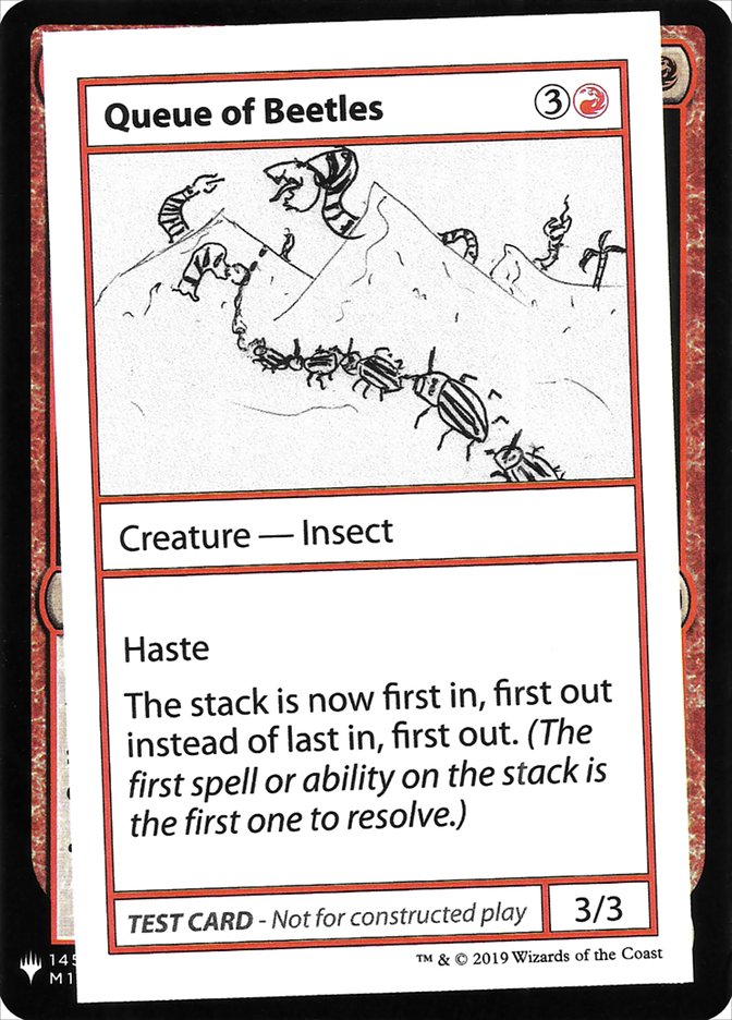Queue of Beetles [Mystery Booster Playtest Cards] | North Game Den