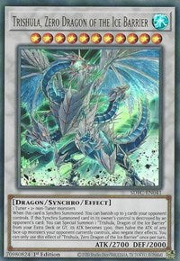 Trishula, Zero Dragon of the Ice Barrier [SDFC-EN041] Ultra Rare | North Game Den