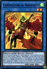 Conductor of Nephthys [PHRA-EN030] Super Rare | North Game Den