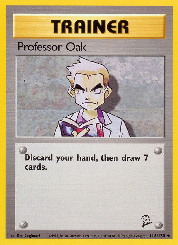 Professor Oak (116/130) [Base Set 2] | North Game Den