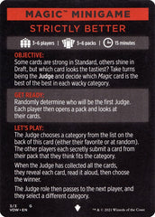 Strictly Better (Magic Minigame) [Innistrad: Crimson Vow Minigame] | North Game Den
