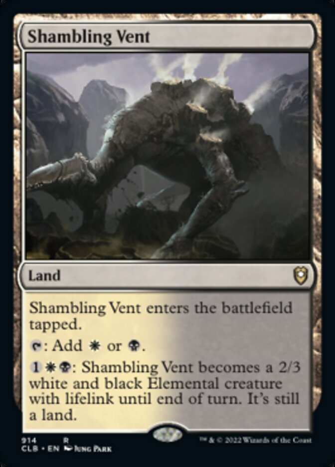 Shambling Vent [Commander Legends: Battle for Baldur's Gate] | North Game Den