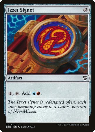 Izzet Signet [Commander 2018] | North Game Den