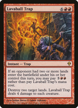 Lavaball Trap [Zendikar] | North Game Den