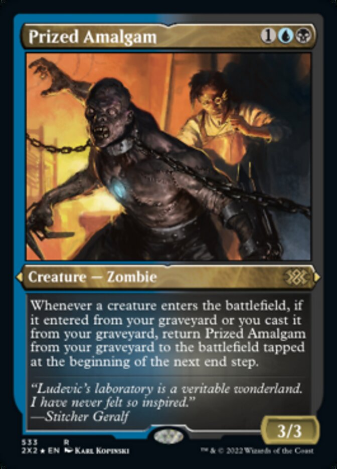 Prized Amalgam (Foil Etched) [Double Masters 2022] | North Game Den