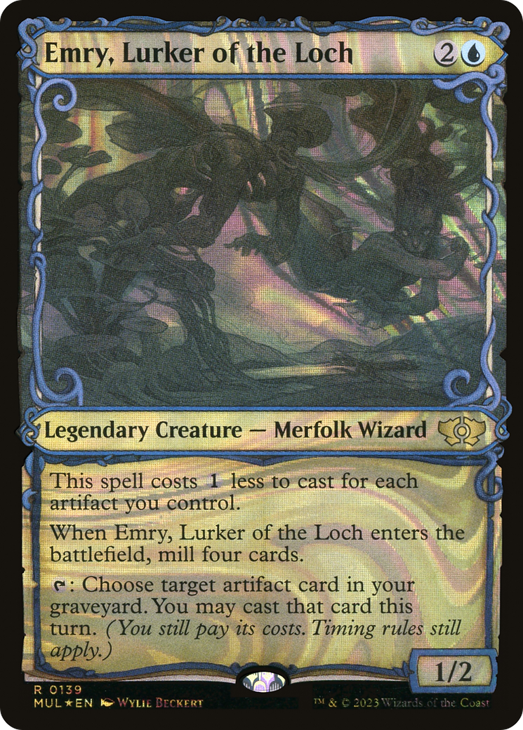 Emry, Lurker of the Loch (Halo Foil) [Multiverse Legends] | North Game Den