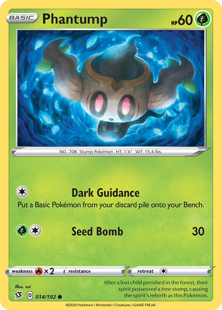 Phantump (014/192) [Sword & Shield: Rebel Clash] | North Game Den