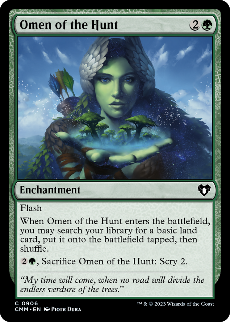 Omen of the Hunt [Commander Masters] | North Game Den