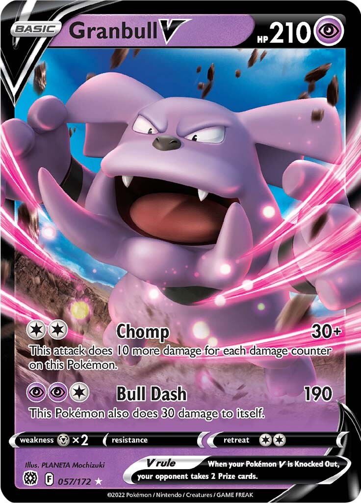 Granbull V (057/172) [Sword & Shield: Brilliant Stars] | North Game Den