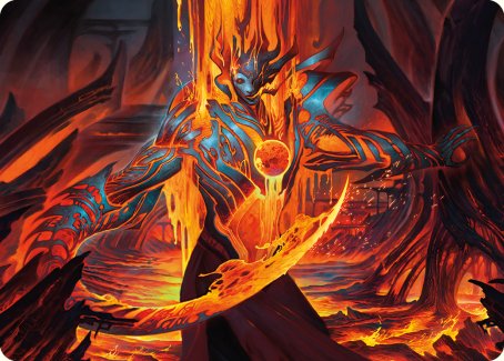 Free From Flesh Art Card [Phyrexia: All Will Be One Art Series] | North Game Den
