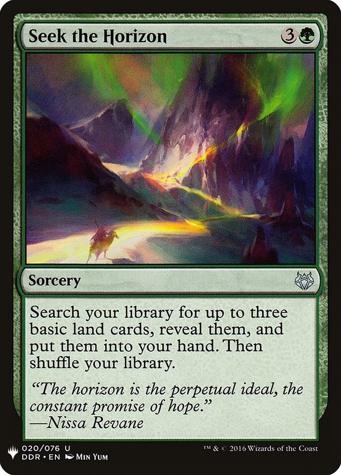 Seek the Horizon [Mystery Booster] | North Game Den