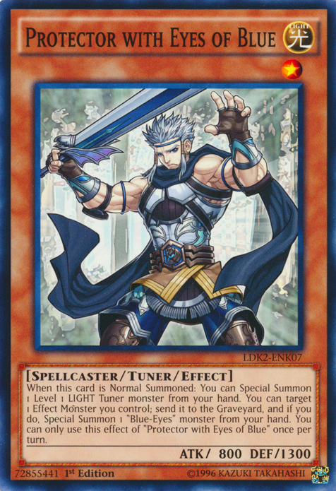 Protector with Eyes of Blue [LDK2-ENK07] Common | North Game Den