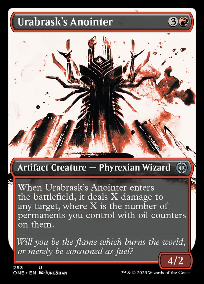 Urabrask's Anointer (Showcase Ichor) [Phyrexia: All Will Be One] | North Game Den