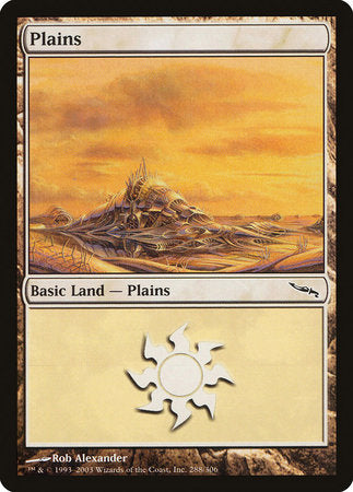 Plains (288) [Mirrodin] | North Game Den