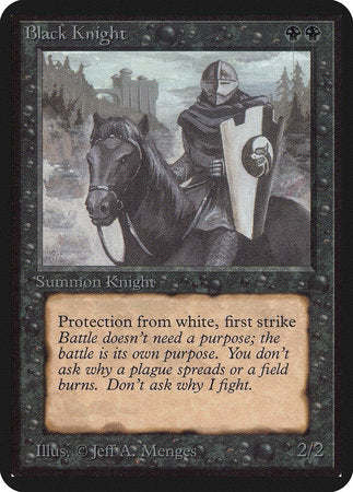 Black Knight [Limited Edition Alpha] | North Game Den