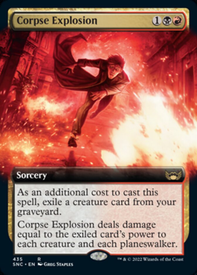 Corpse Explosion (Extended Art) [Streets of New Capenna] | North Game Den