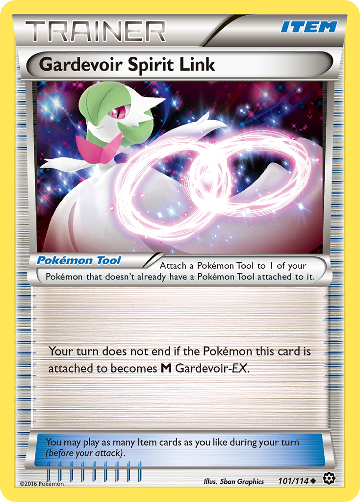 Gardevoir Spirit Link (101/114) [XY: Steam Siege] | North Game Den