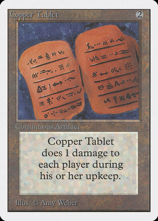 Copper Tablet [Unlimited Edition] | North Game Den