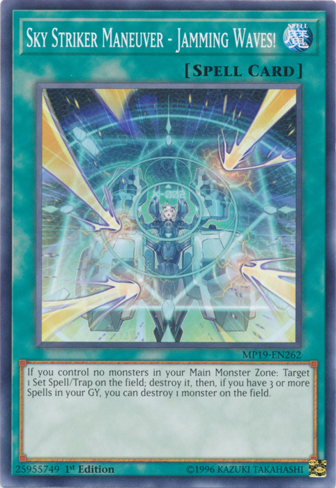 Sky Striker Maneuver - Jamming Waves! [MP19-EN262] Common | North Game Den