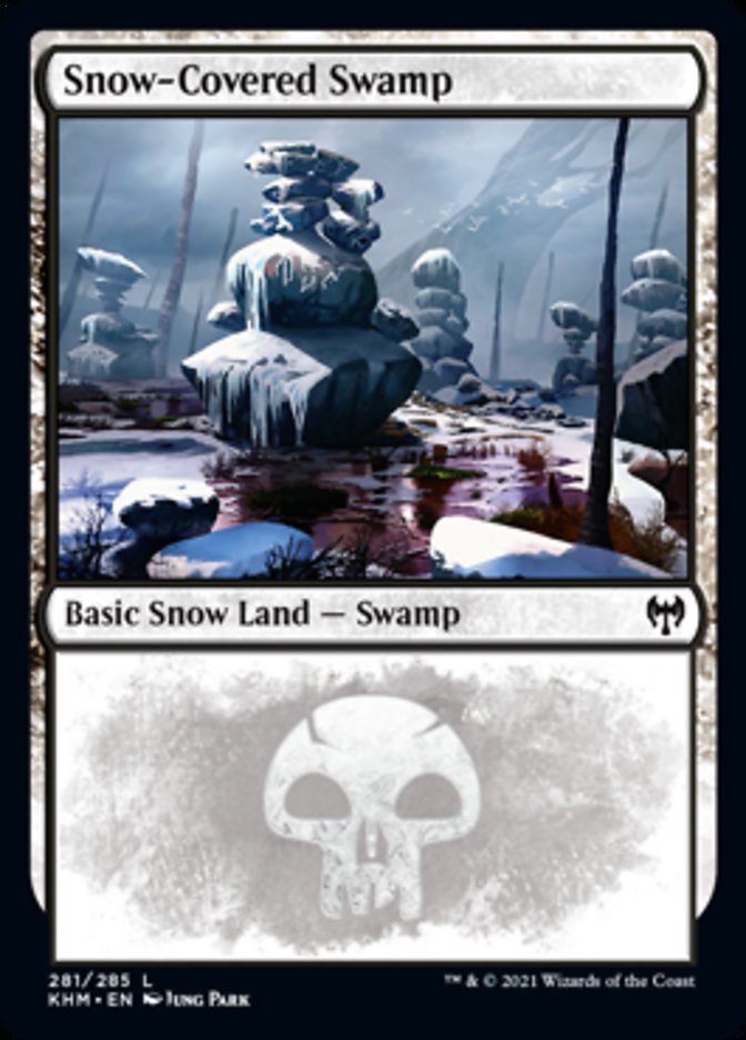 Snow-Covered Swamp (281) [Kaldheim] | North Game Den