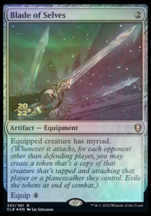 Blade of Selves [Commander Legends: Battle for Baldur's Gate Prerelease Promos] | North Game Den
