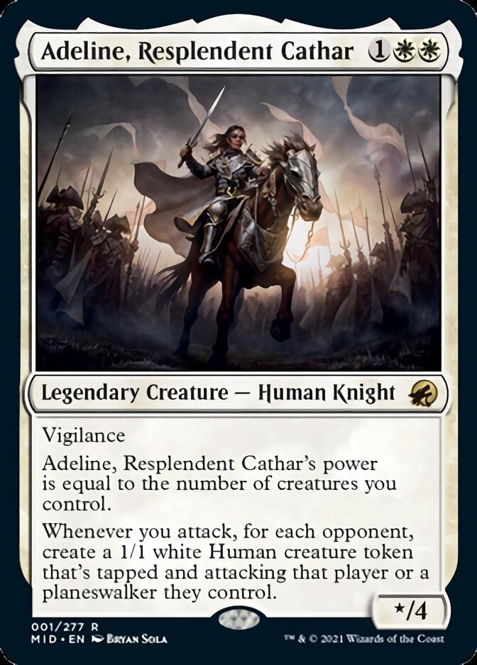 Adeline, Resplendent Cathar [Innistrad: Midnight Hunt] | North Game Den