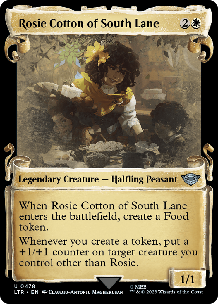 Rosie Cotton of South Lane [The Lord of the Rings: Tales of Middle-Earth Showcase Scrolls] | North Game Den