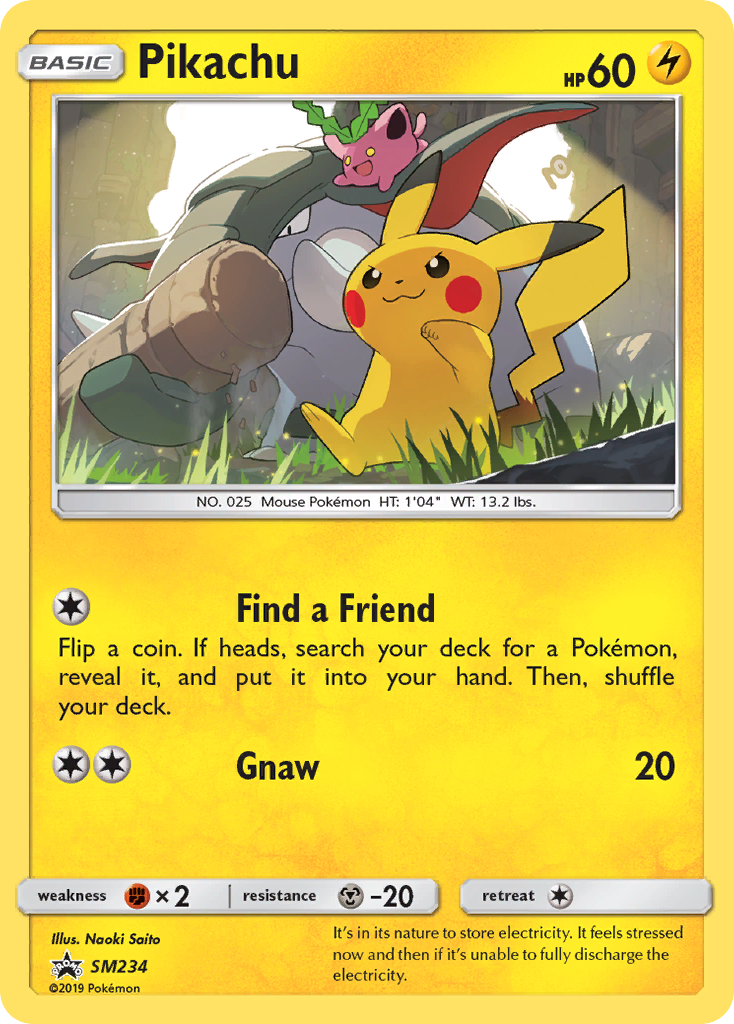 Pikachu (SM234) [Sun & Moon: Black Star Promos] | North Game Den